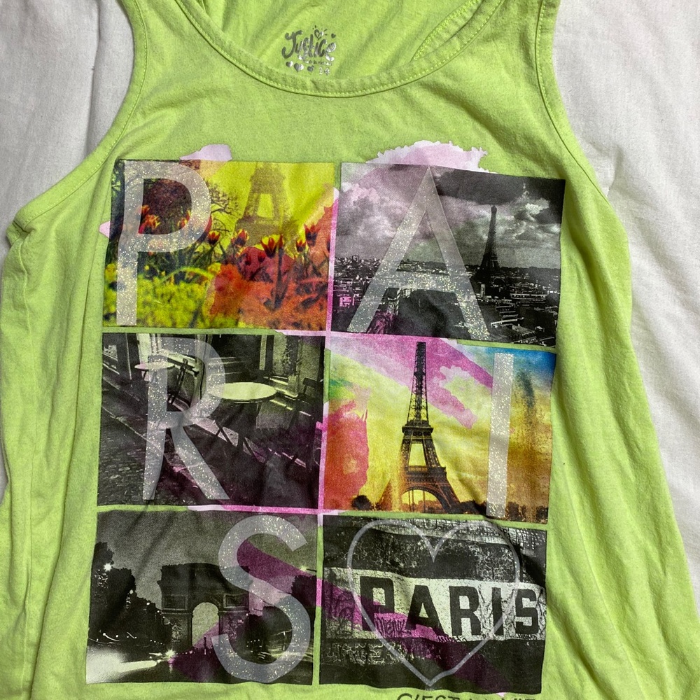 Justice tank top